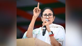 West Bengal CM Mamata Banerjee slammed the BJP on Constitution Day, pledging to protect India's democracy. (File)