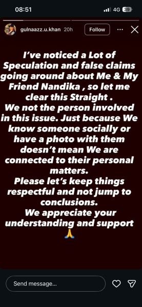 Gulnaz's Instagram Stories