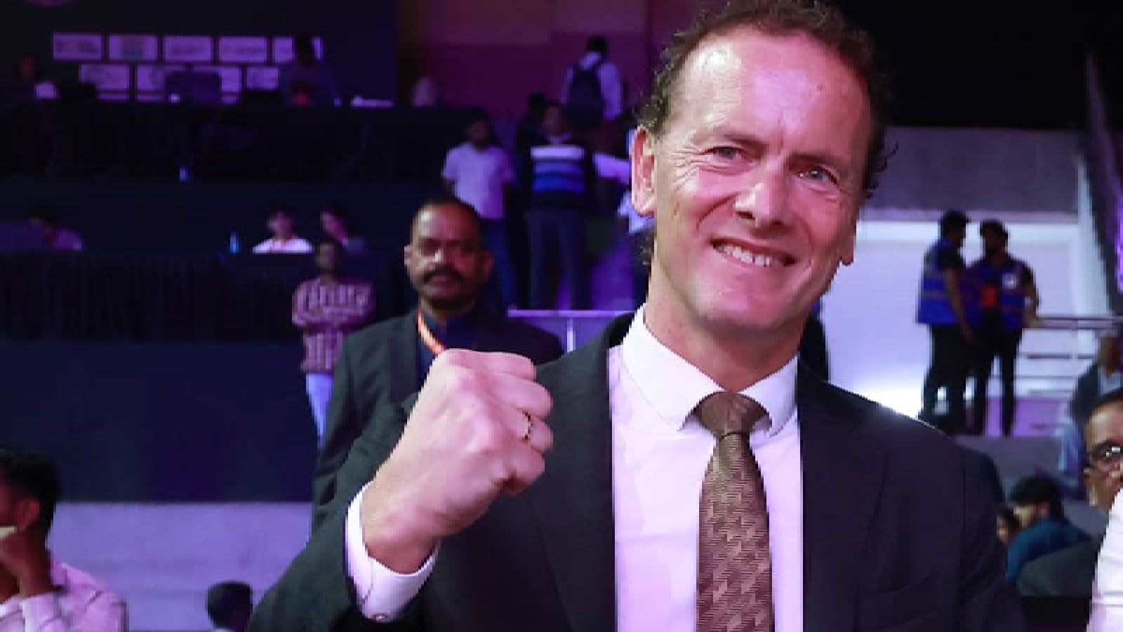 World Boxing president Boris van der Vorst in India. (PHOTO BFI)
