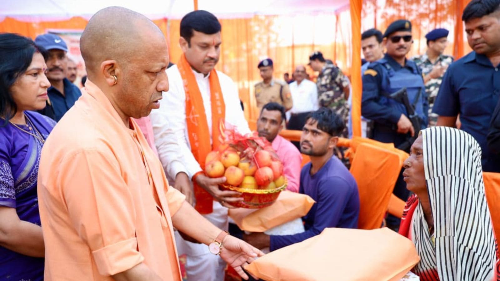 Adityanath meets Bahraich boat tragedy families, announces Rs 4 lakh relief and Rs 21.55 crore rehabilitation plan