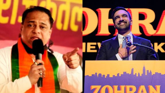 Mumbai BJP chief Ameet Satam drew a controversial parallel on social media, warning against what he described as “vote jihad” and vowing that his party would not tolerate to impose a 'Khan' on Mumbai. (Screengrab from X)