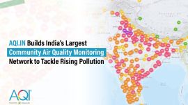 Each Community Air Quality Monitor records critical air pollutants including PM2.5, PM10, temperature, and humidity, providing real-time insights into local air quality conditions.