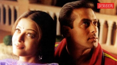 Salman Khan and Aishwarya Rai in a still from Hum Dil De Chuke Sanam