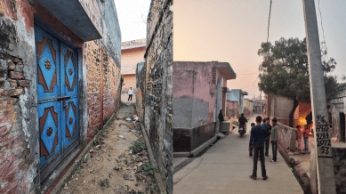 The house and lane of Mohammad Akhlaq who was lynched at his residence in Dadri, Uttar Pradesh, on Sunday, November 16, 2025. (Express photo by Abhinav Saha)