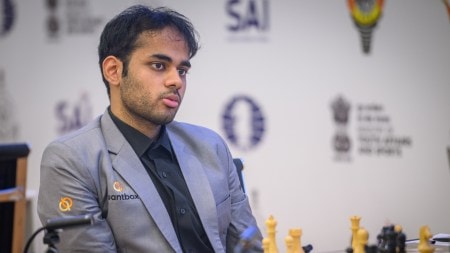 A clear pattern has emerged for Arjun that a match against a lower-rated player often becomes a heavily skewed affair in his favour. (Photo Credit: Michal Waluzsa/FIDE)
