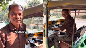 Australian traveller with English-speaking Indian auto driver