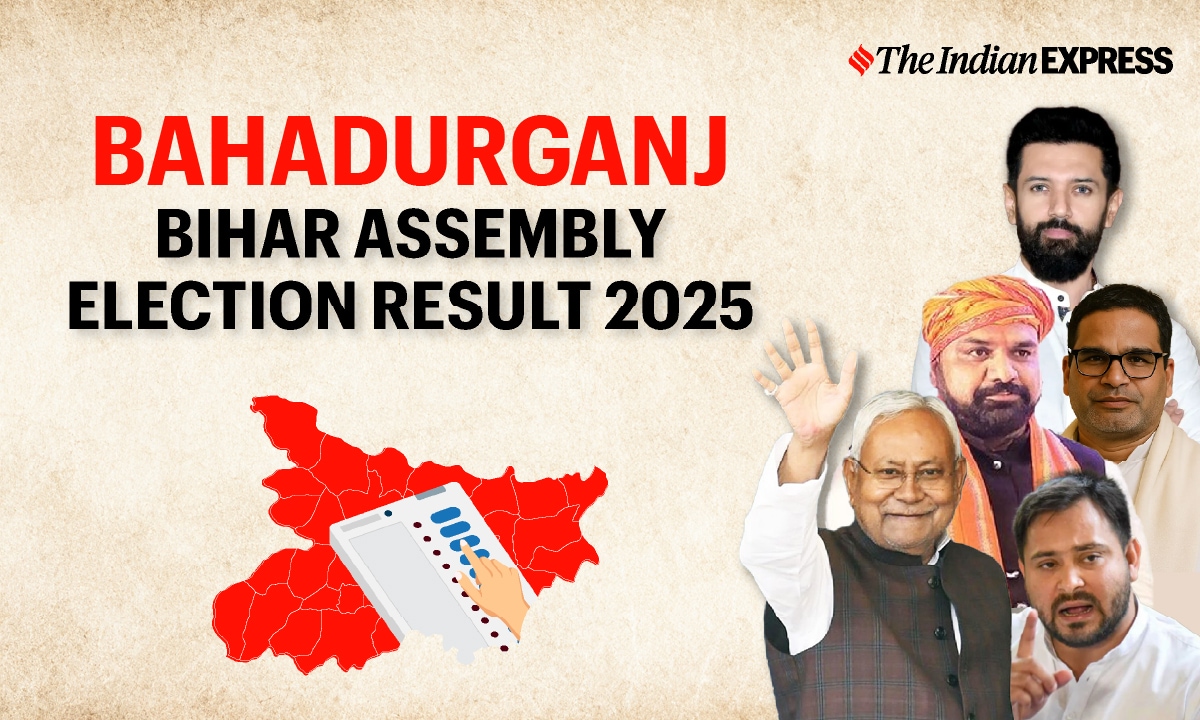 Bahadurganj (Bihar) Assembly Election Results 2025 Live: Winner, Runner-up, Candidates List