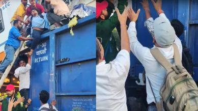 The accident occurred around 4 pm in the Lalkhadan area when a passenger train heading towards Bilaspur railway station rammed into a stationary goods train