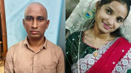 According to the police, Premavardhan (accused) recently grew suspicious about Devisri's friendship with a man and objected to her chatting with him.