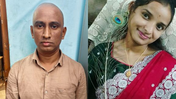 According to the police, Premavardhan (accused) recently grew suspicious about Devisri's friendship with a man and objected to her chatting with him.