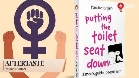 A man unlearning the man he was trained to be: That's what Putting the Toilet Seat Down is about. ( Image created with AI)