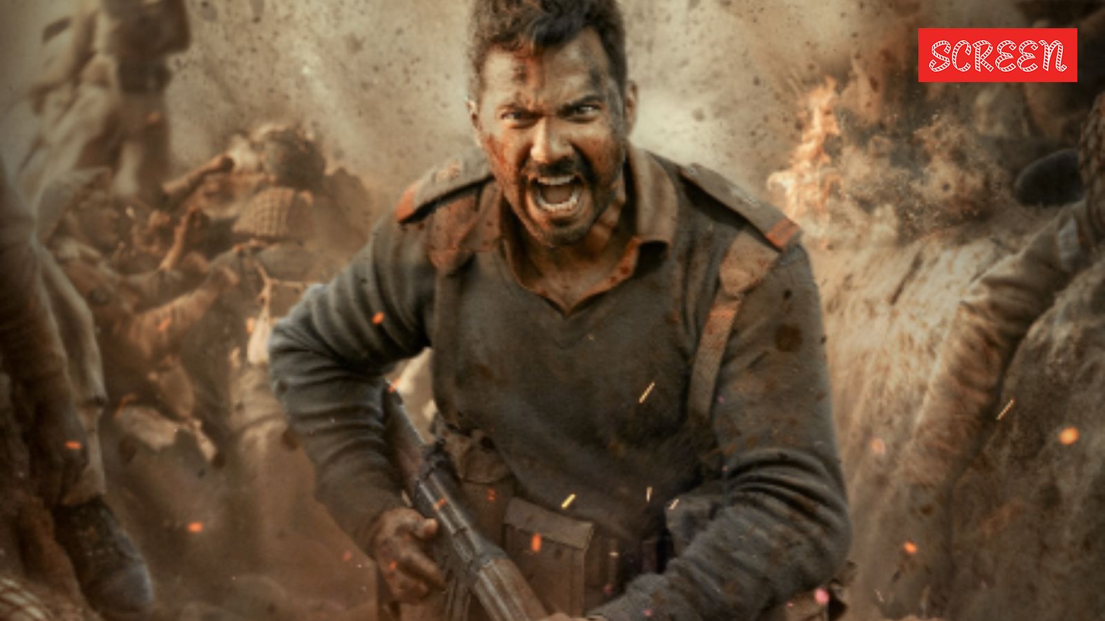 Border 2: Varun Dhawan runs across the battlefield with a gun in hand in first look, plays PVC winner Hoshiyar Singh Dahiya
