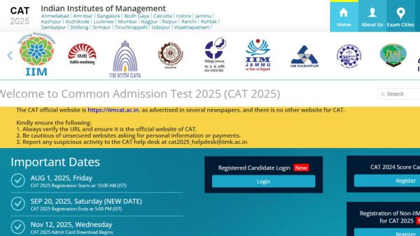 CAT 2025 Admit Cards: IIM Kozhikode issues hall tickets; websites to check