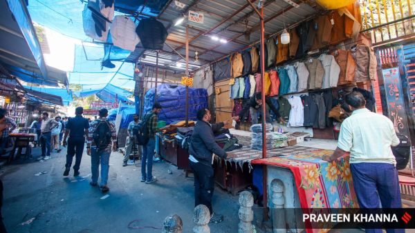 Inside the market, shops had reopened, but the usual throng of street sellers was missing. Still, the lanes had begun to fill again.