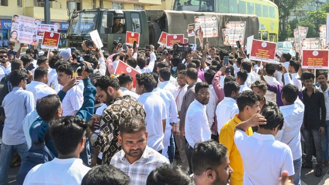 Congress protest over female doctor suicide