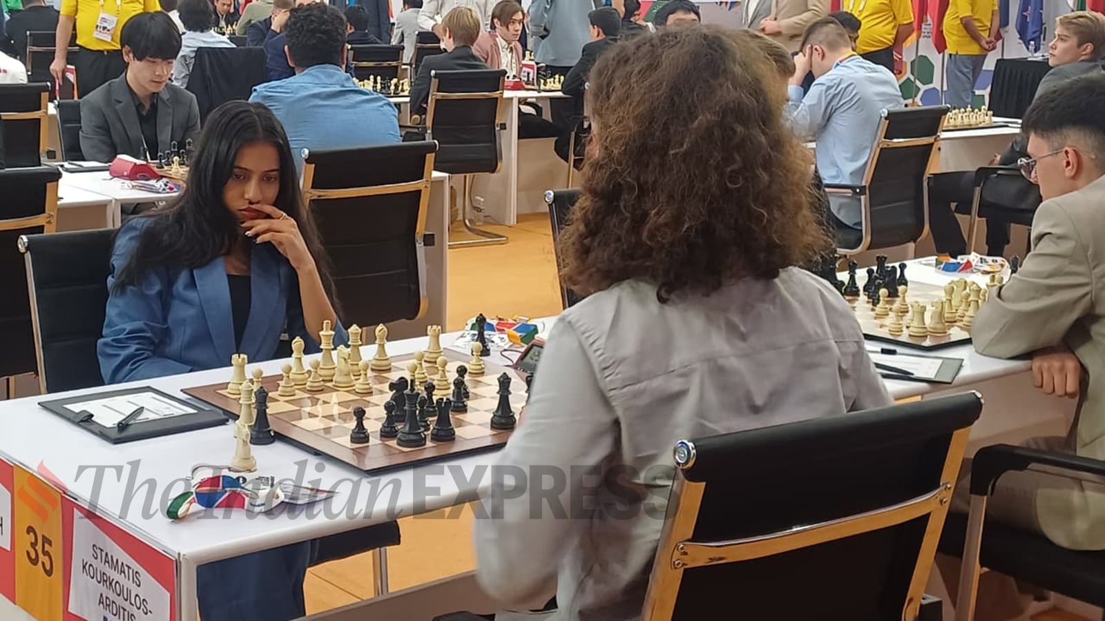 FIDE World Cup: Divya Deshmukh fighting for survival after loss in opening game; veteran Surya Shekhar Ganguly wins