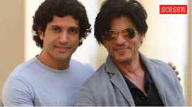 Farhan Akhtar and Shah Rukh Khan