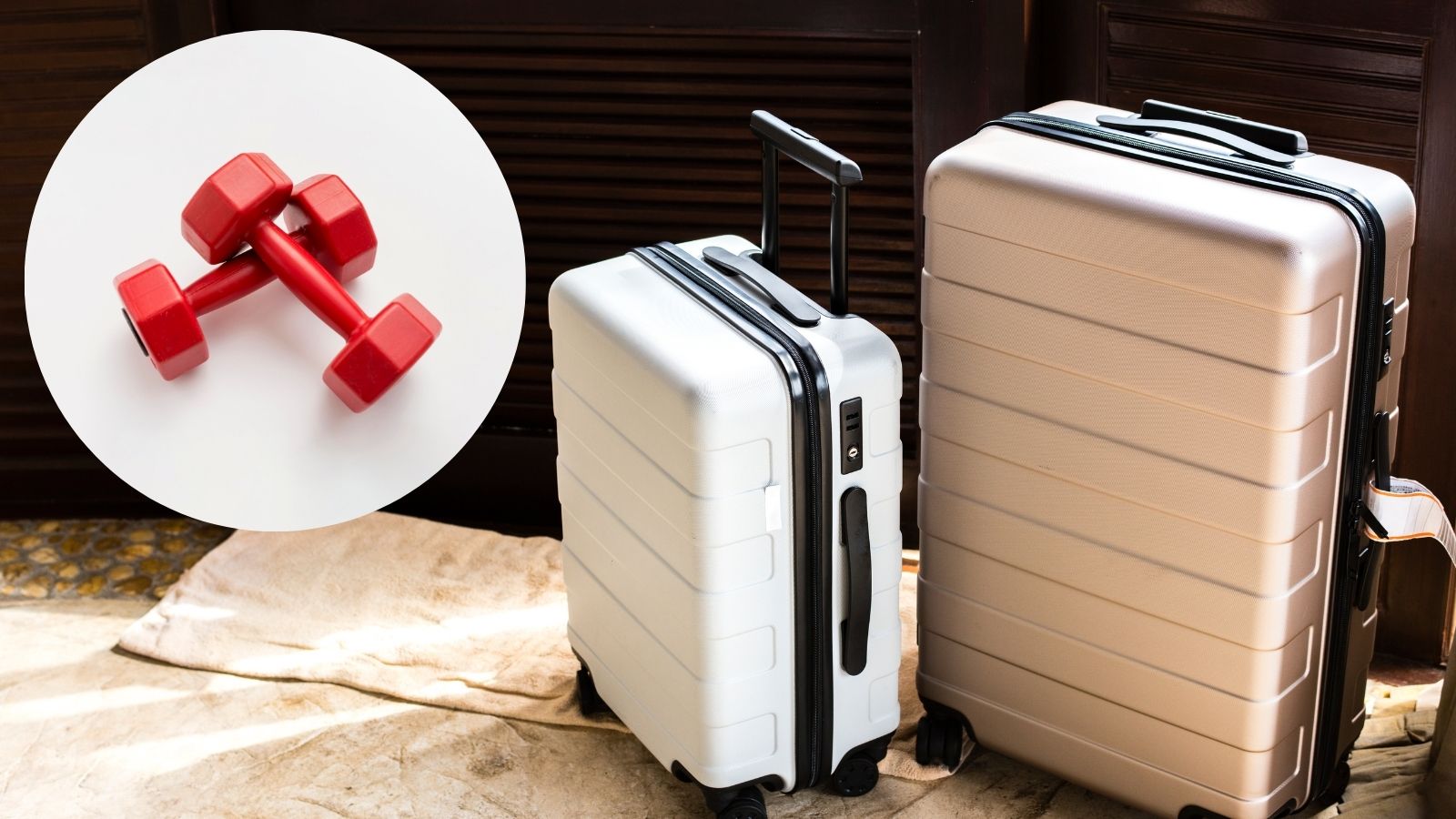 Why dumbbells and skipping ropes are not allowed in cabin baggage on flights