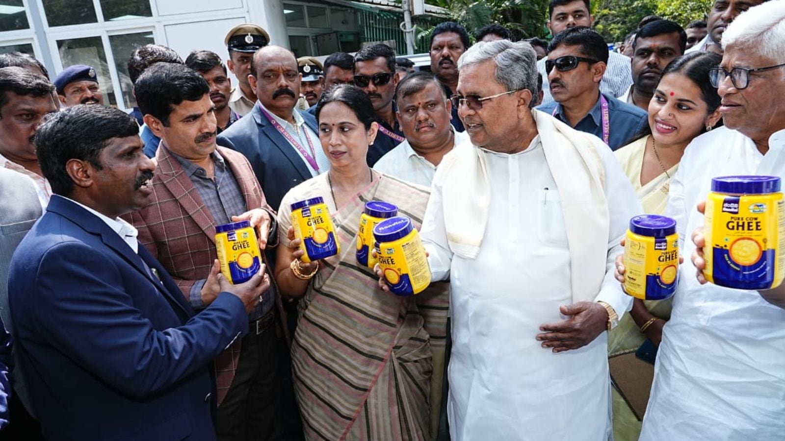 Siddaramaiah launches Nandini ghee export to US, Saudi Arabia, and Australia