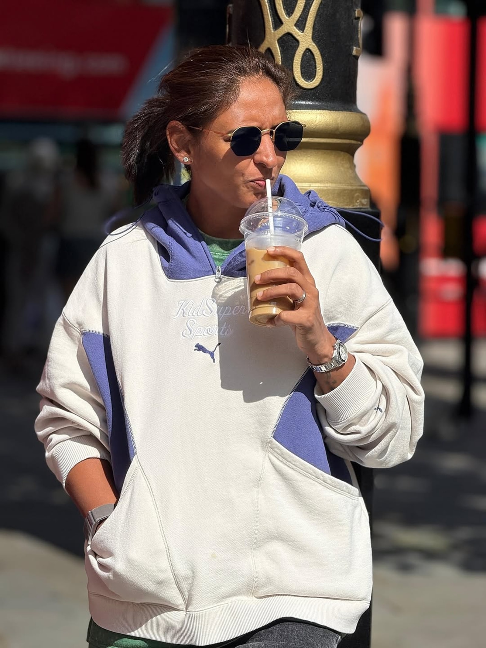 Harmanpreet flaunts a Rolex watch