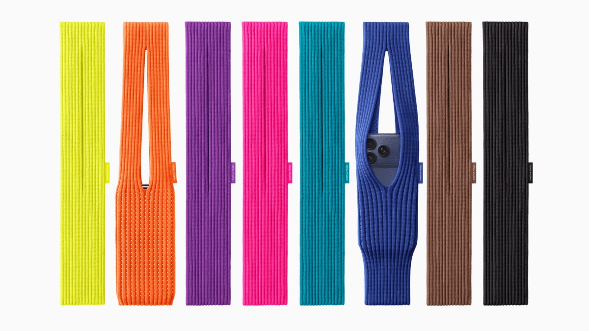 Apple and Issey Miyake launch iPhone Pocket, a $230 pouch for your