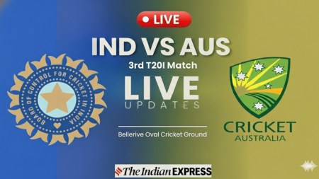 IND vs AUS 3rd T20 Live Cricket Score India Australia