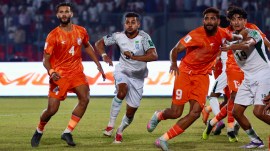 The India-Bangladesh had been rendered inconsequential as both the sides were out of contention of the 2027Asian Cup. (AIFF)