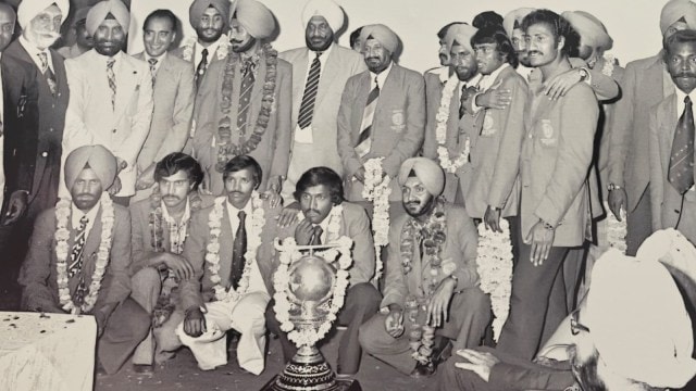 The 1975 World Cup winning squad. (Photo Credit: Hockey India)