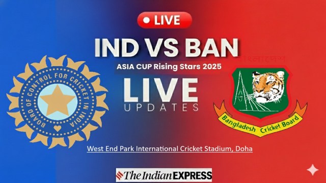 India A vs Bangladesh A Live Score