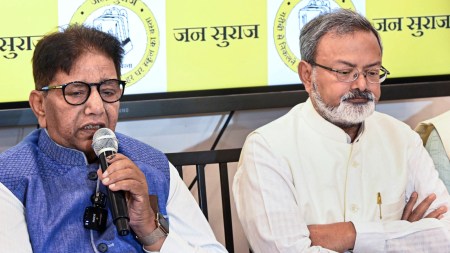 Jan Suraaj, Prashant Kishor, Uday Singh, Uday Singh on polls, Nitish Kumar, Bihar Assembly, NDA landslide victory, NDA victory, Bihar voters, Bihar voting results, bihar election results, bihar elections, bihar Opposition Mahagathbandhan, bihar Mahagathbandhan, Mahagathbandhan, Rashtriya Janata Dal, Bihar Assembly polls, Bihar Assembly elections, Gujarat BJP, Tejashwi Prasad Yadav, Chirag Paswan, Indian express news, current affairs