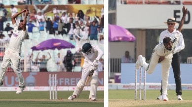 Dale Steyn was full of praise for Jasprit Bumrah's craft and Mohammed Siraj's heart after the first day of the IND vs SA Kolkata Test. (Express Photos by Partha Paul)