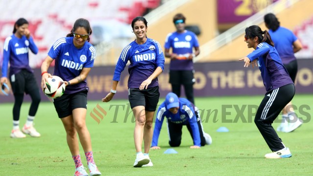 India Women vs South Africa Women World Cup Final Playing 11, Squad: India will be hoping for another solid display from their batters. (Express Photo by Narendra Vaskar)