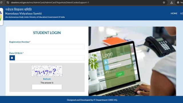 The admit card for the State of Kerala will be released shortly.