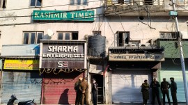 Search operations continue in terror module case The Kashmir Times, J&K raids, Srinagar, Ved Bhasin, Jammu and Kashmir, Jammu and Kashmir newspaper, Jammu and Kashmir raids, Indian express news, current affairs