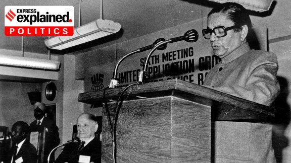 Bihar Chief Minister Kedar Pandey.