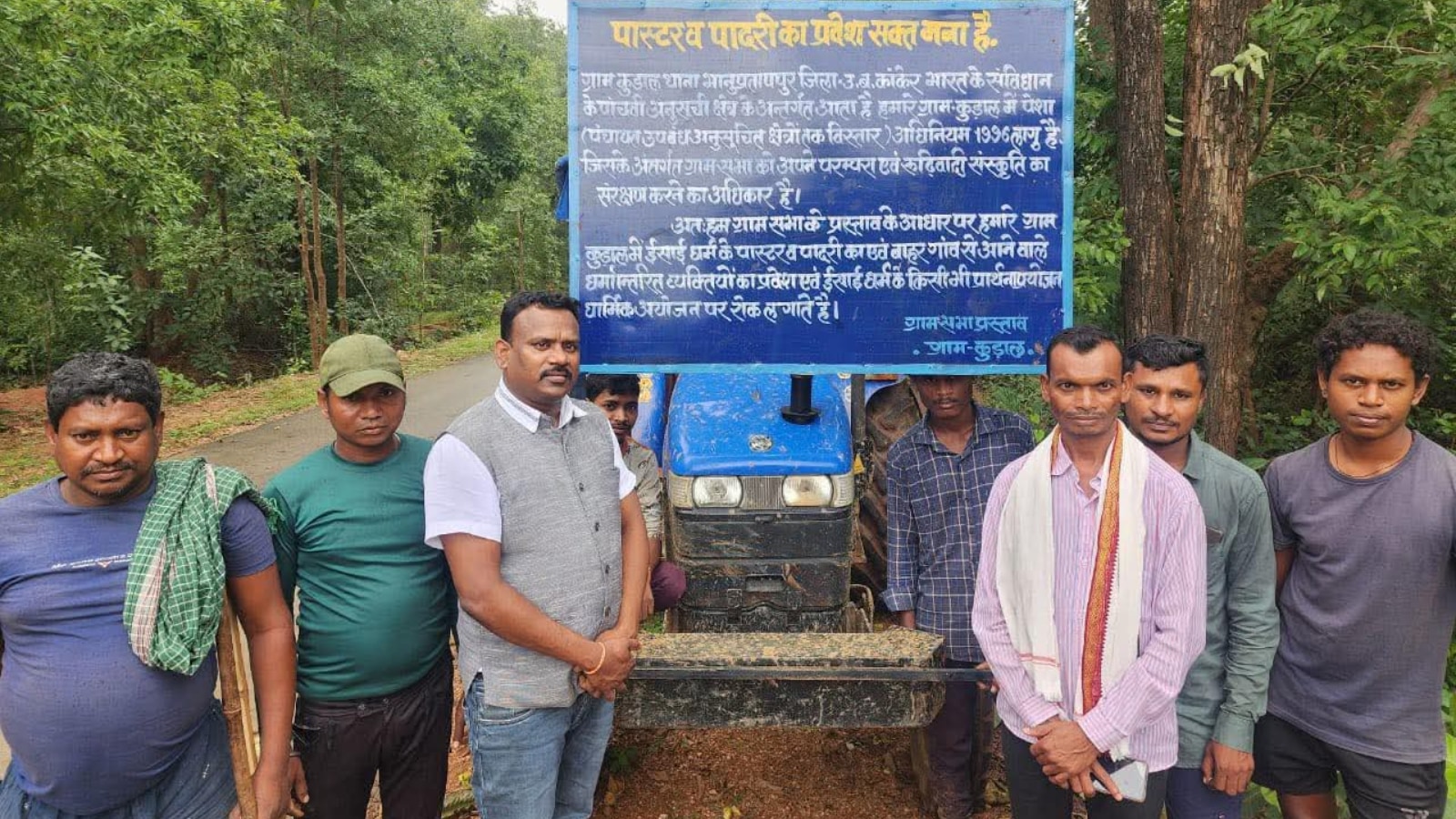 Hoardings to keep out pastors in Chhattsigarh villages: Kerala-based church calls it ‘most divisive boundary since Partition’