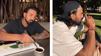 Indian cricketer KL Rahul recently opened up on his food habits. (Screengrabs via KL Rahul Instagram)