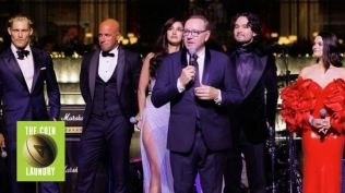 An image on Vladimir Okhotnikov's Instagram handle shows him (right) and Disha Patani and Kevin Spacey