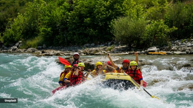 rafting