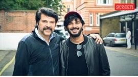 Dulquer Salman with his father Mammootty