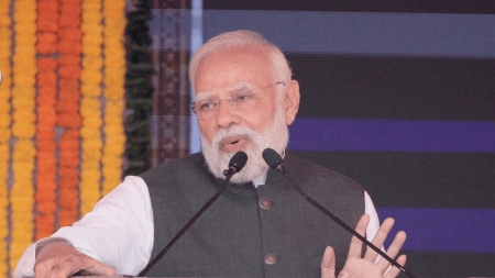 Prime Minister Narendra Modi Saturday morning flagged off four new Vande Bharat trains