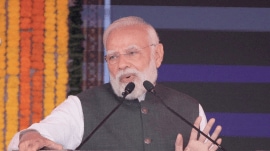 Prime Minister Narendra Modi Saturday morning flagged off four new Vande Bharat trains