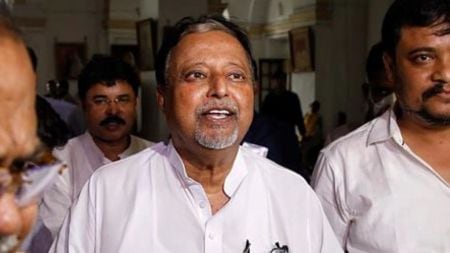 Calcutta HC disqualifies Mukul Roy as MLA, Calcutta High Court, Mukul Roy, anti-defection law, Indian express news, current affairs