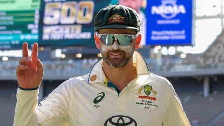 Nathan Lyon has quashed any retirement talks ahead of the 2025 Ashes. (AP)