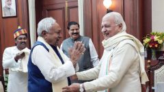 Nitish meets Governor, recommends Assembly dissolution; swearing-in on Nov 20