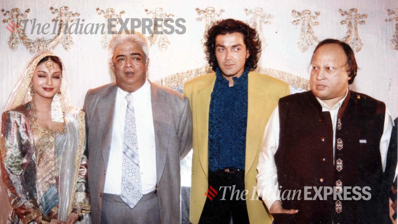 nusrat fateh ali khan, aishwarya rai, bobby deol