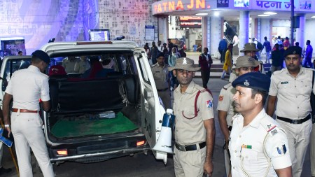 Security at Patna railway station