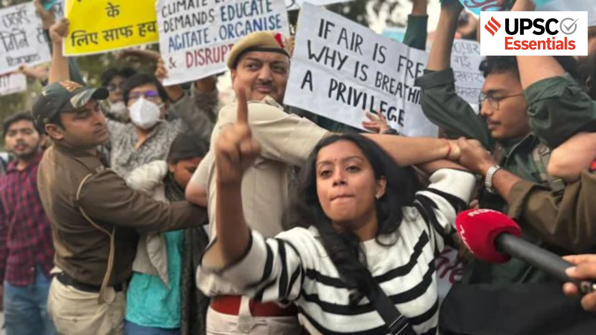 How protest at India Gate puts spotlight back to pollution and traffic woes – The Indian Express