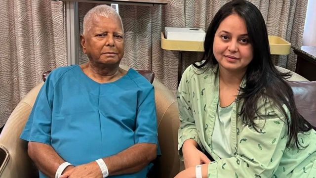She was in the news for donating a kidney to her father a few years ago