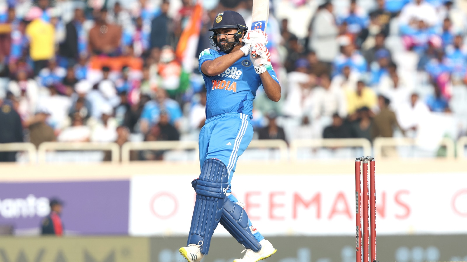 IND vs SA: Rohit Sharma broke Shahid Afridi's ODI sixes world record. (CREIMAS)